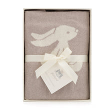 Load image into Gallery viewer, Jellycat Bashful Beige Bunny Blanket in gift box