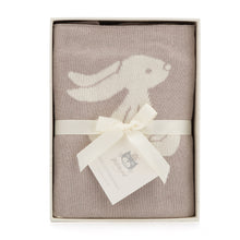 Load image into Gallery viewer, Jellycat Bashful Beige Bunny Blanket in gift box
